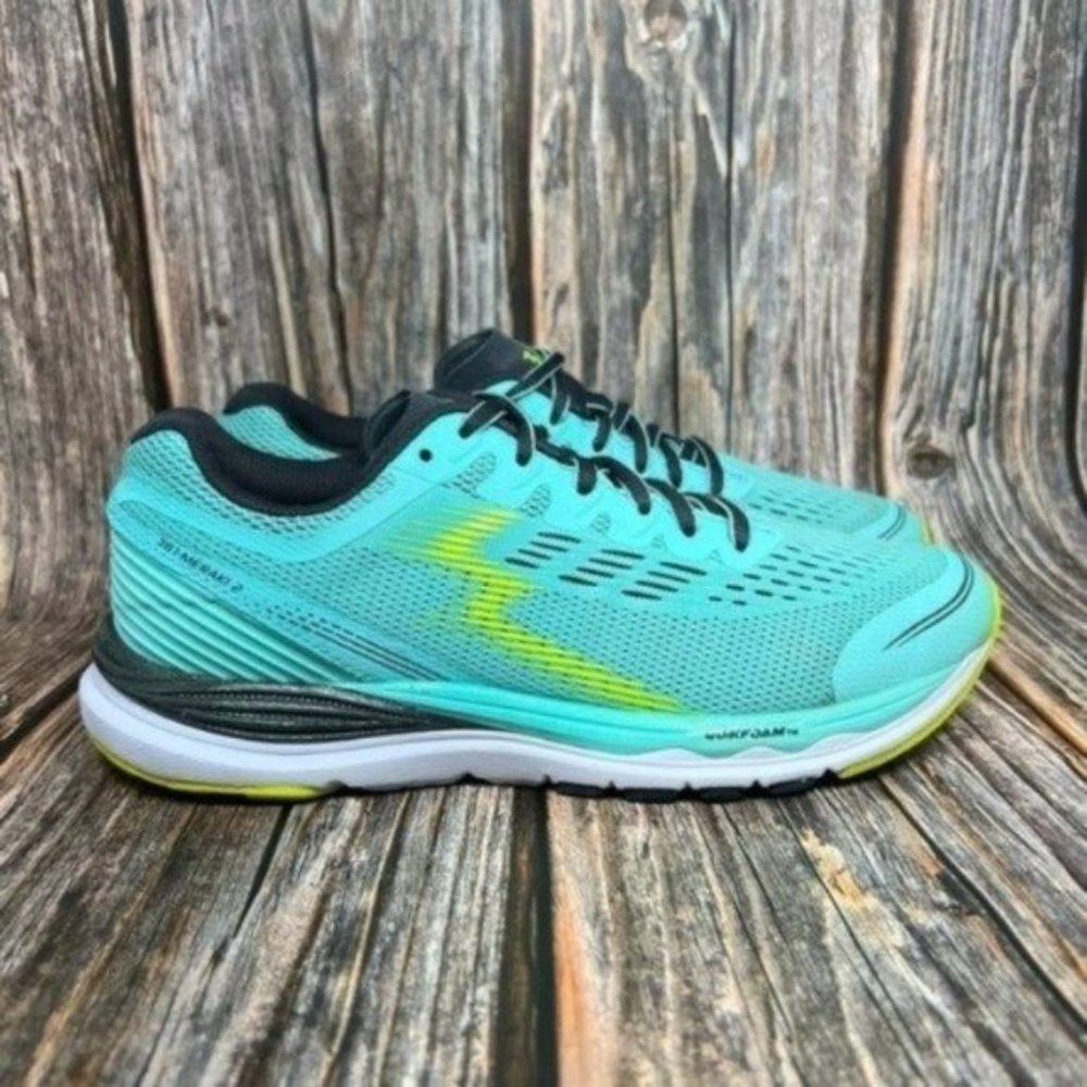 361 Degrees Meraki 2 Wmns Size 6 Running Shoes Aruba Blue/Ebony (Y952-5607)